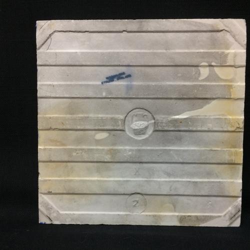 Tile ~ Wedgwood Dark Blue NOVEMBER Helen Miles 1879