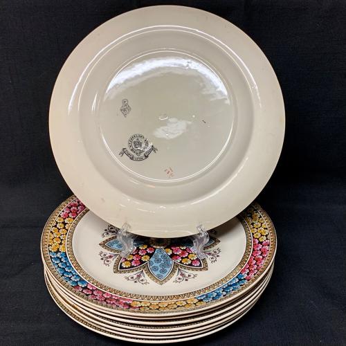 4 ~ Elegant English Victorian Plates ~ PRIMROSE 1881