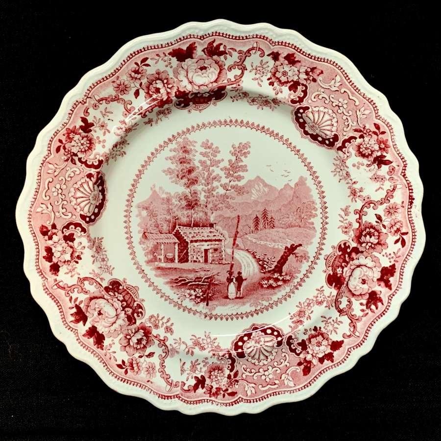 Staffordshire American Historical New Hampshire Plate ~ 1835