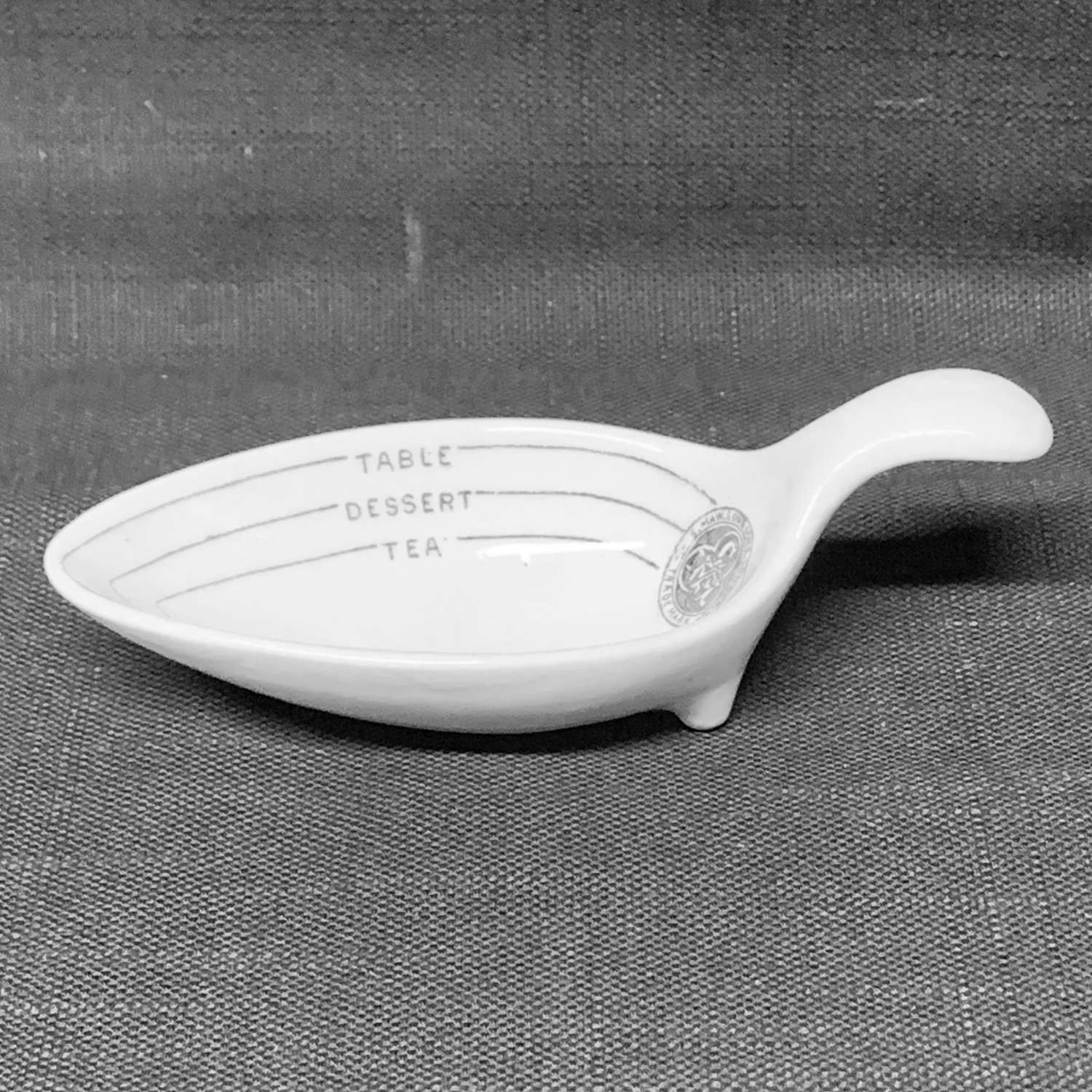 Early Measuring Spoon Ironstone Kitchen Kitchenalia ~ 19th Century