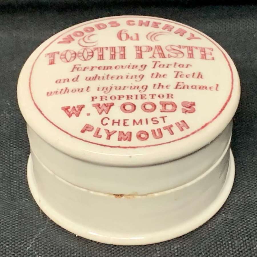 English Quack Medicine CHERRY Tooth Paste ~ 1890