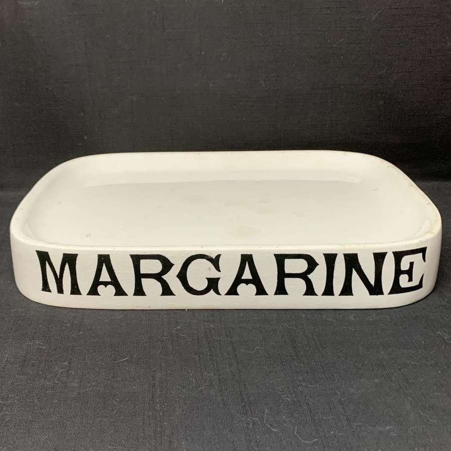 English Ironstone Margarine Dairy Shop Display Stand c1890