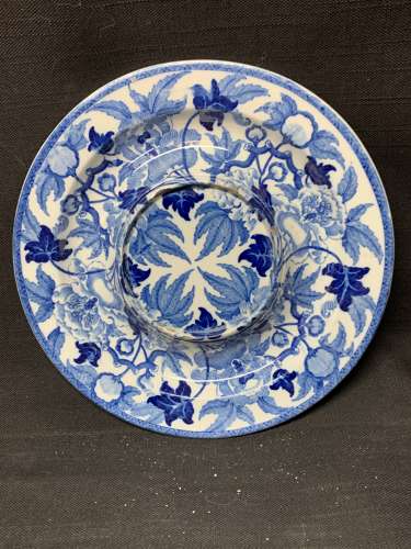 1874 ~ Botanical Transfer Printed Wedgwood Tureen and Undertray PEONY