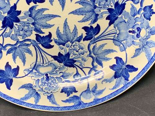1874 ~ Botanical Transfer Printed Wedgwood Plate