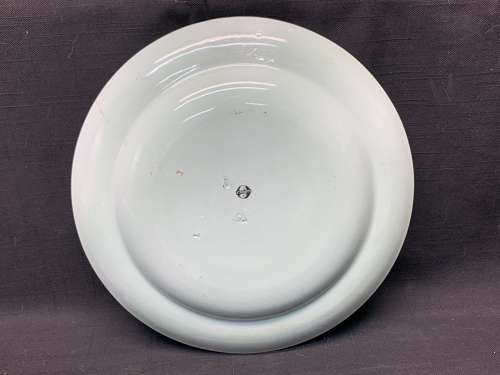 RARE Gustav Leonce Transferware Plate ~ Ducklings and Bugs 1890