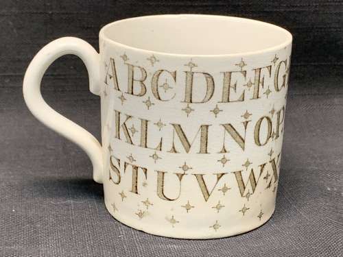 Dick Whittington and his Cat ~ Child’s Alphabet ABC Mug 1880