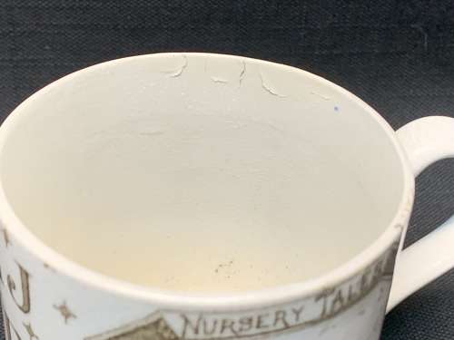 Dick Whittington and his Cat ~ Child’s Alphabet ABC Mug 1880