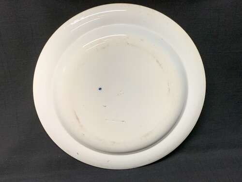 Wedgwood Blue Transfer Printed Dinner Plate ~ FOXGLOVE 1879
