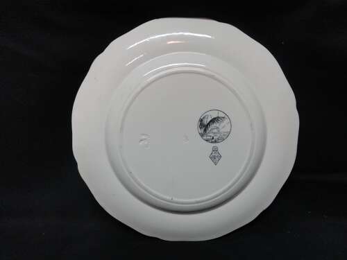 1870 Aesop’s Fables BEAR BEES Plate