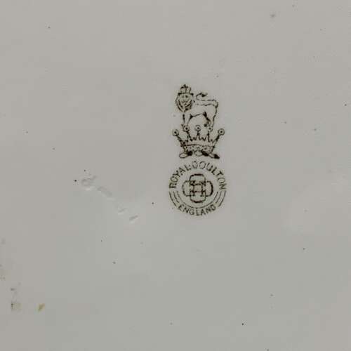Doulton Antique English Transfer Printed Plate ~ 1920