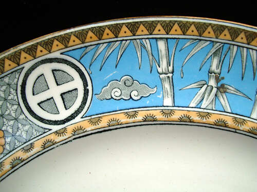 Polychrome Black Transfer Plate ~ LOVEBIRDS 1879
