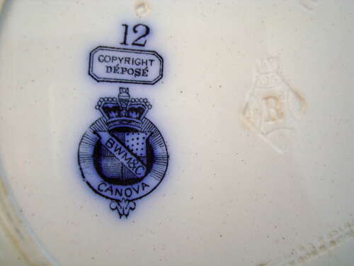 RARE Blue ORNITHOLOGY Plate ~ BIRDS 1870